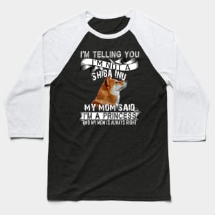 I'm telling you i'm not a shiba inu Baseball T-Shirt